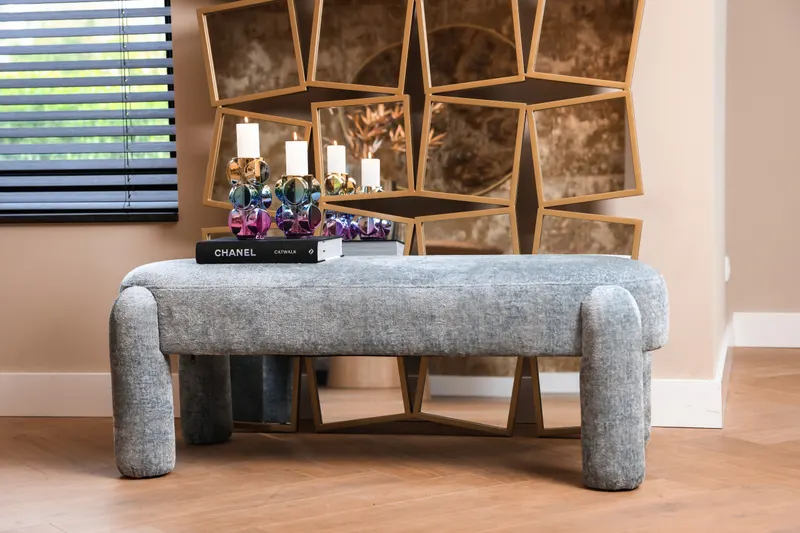 Spiegel Badia, Goldfarben von Richmond Interiors, Wohnbeispiel 4, im Wohnraum