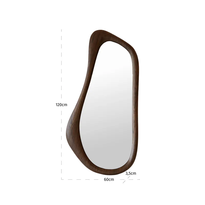 Spiegel Briar, Braun von Richmond Interiors, Maßzeichnung 5