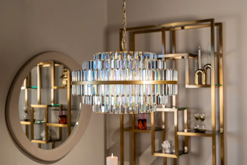Spiegel Clayton, Beige von Richmond Interiors, Wohnbeispiel 9, im Wohnraum