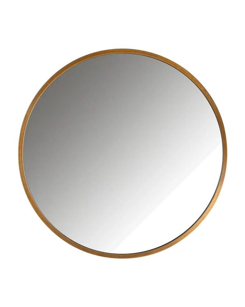 Spiegel Maeron, Goldfarben, 70Ø cm von Richmond Interiors