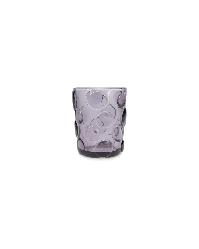 Spot Trinkglas aus transparentem Glas in Lila, 330 ml, Lila