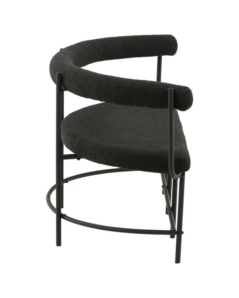 Stallhagen Sitzbank mit Lehne in Polyester-Bouclé, Ansicht 4