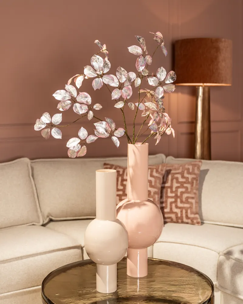 Stehleuchte Velune, Messingfarben antik von Richmond Interiors, Wohnbeispiel 6, im Wohnraum