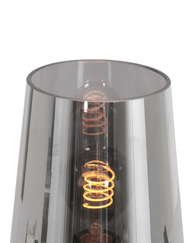 Steinhauer Ancilla Tischlampe mit E27-Fassung in Schwarz, Ansicht 11