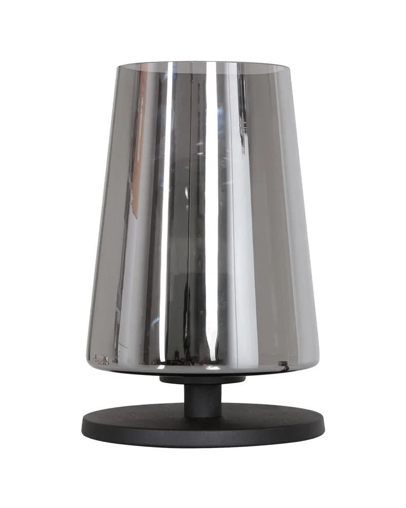 Steinhauer Ancilla Tischlampe mit E27-Fassung in Schwarz, Ansicht 3