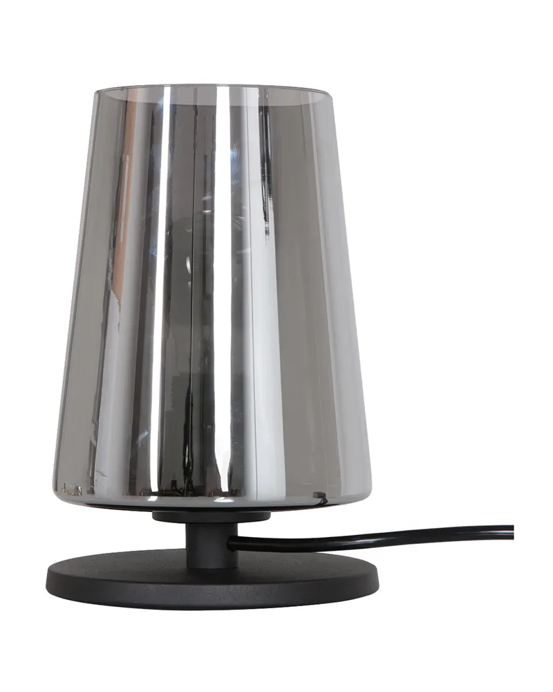 Steinhauer Ancilla Tischlampe mit E27-Fassung in Schwarz, Ansicht 6