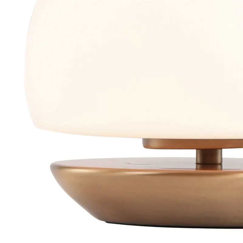 Steinhauer Ancilla Tischlampe mit Touchdimmer in Bronze, Ansicht 7