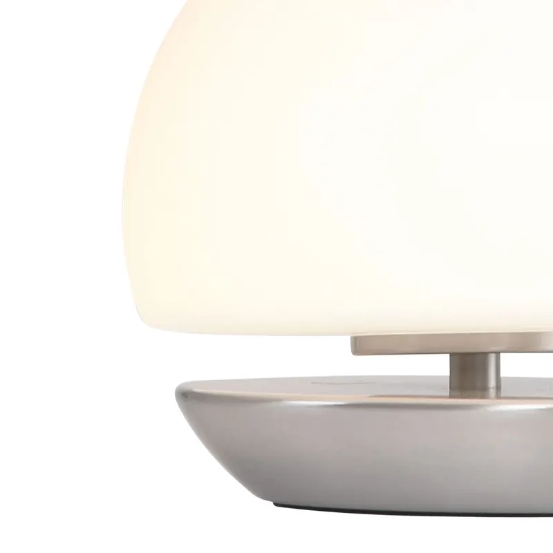 Steinhauer Ancilla Tischlampe mit Touchdimmer in Stahl, Ansicht 8