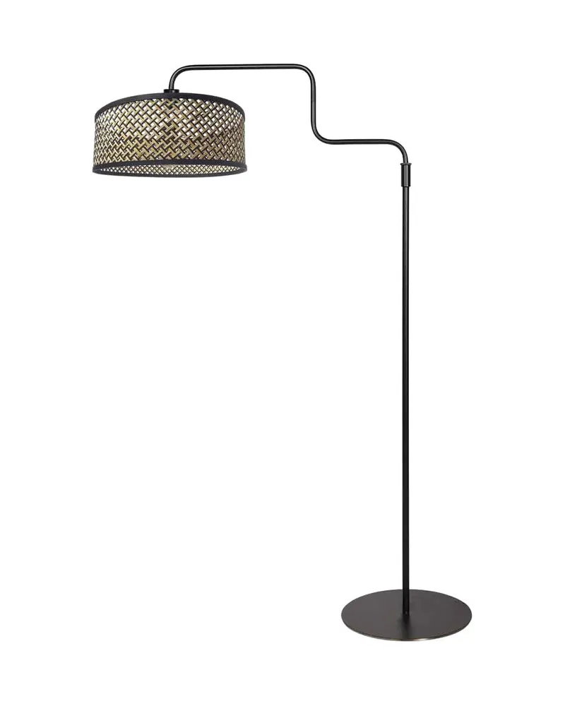 Steinhauer Bloeba Stehlampe mit Lesearm in Schwarz in Schwarz, Ansicht 3