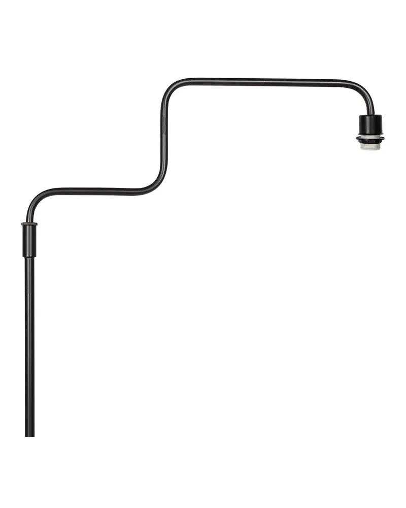 Steinhauer Bloeba Stehlampe mit Lesearm aus Kork und Metall in Schwarz, Ansicht 12