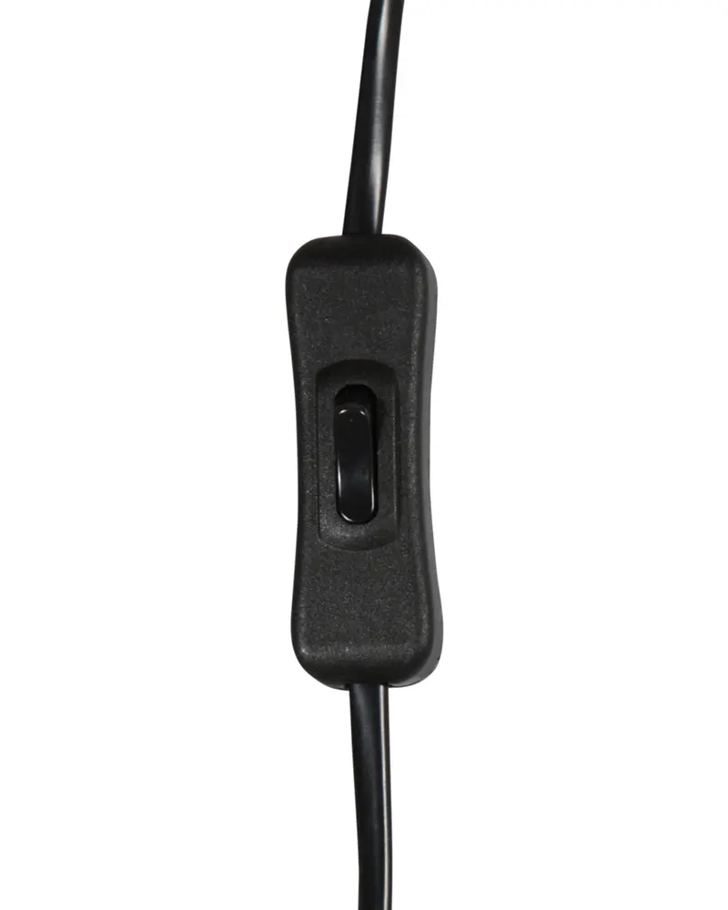 Bollique Wandleuchte mit E14-Fassung in Schwarz, Ansicht 3