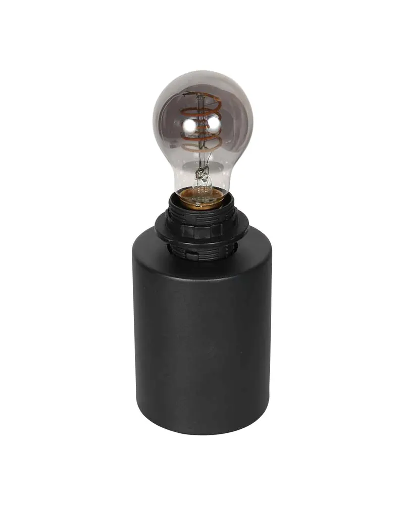 Steinhauer Breeza-Beache Tischlampe aus Bambus und Metall in Naturfarben, Schwarz, Ansicht 7
