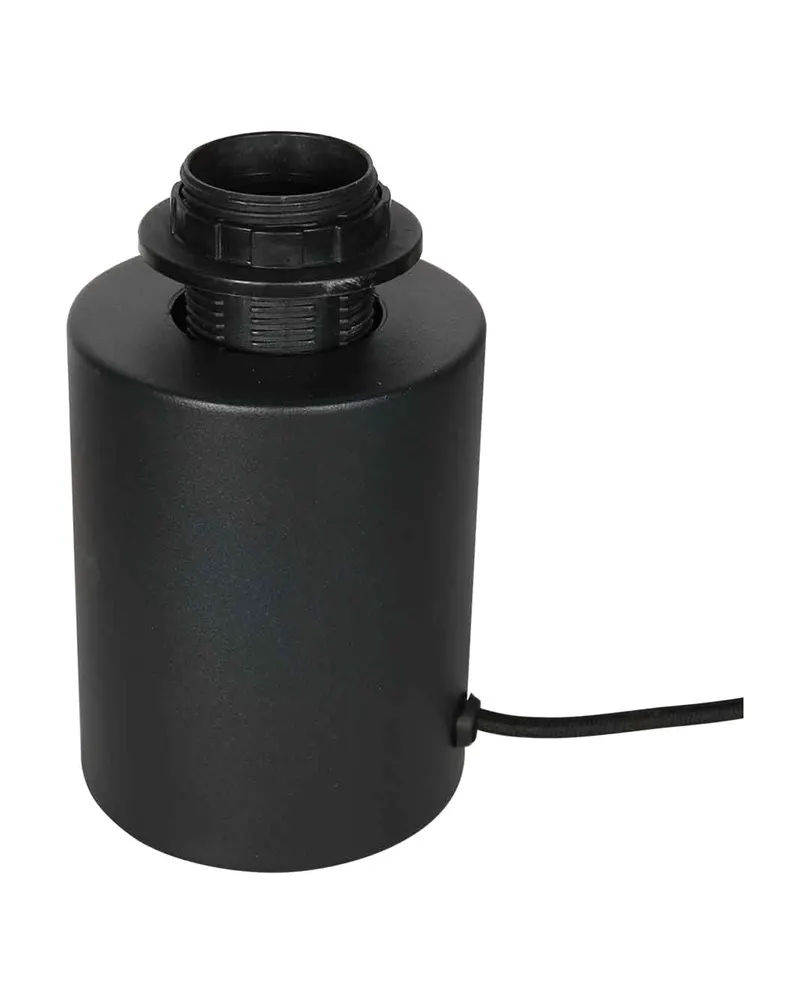 Steinhauer Breeza-Beache Tischlampe aus Bambus und Metall in Naturfarben, Schwarz, Ansicht 8