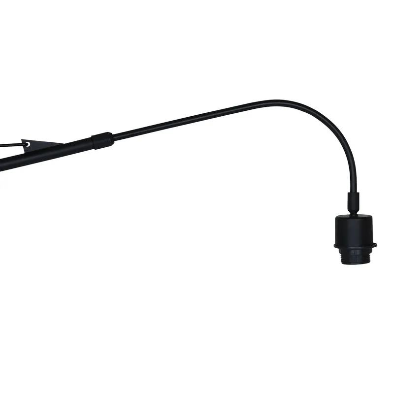 Steinhauer Breeza-Beache Wandleuchte mit Lesearm in Naturfarben, Schwarz, Ansicht 14