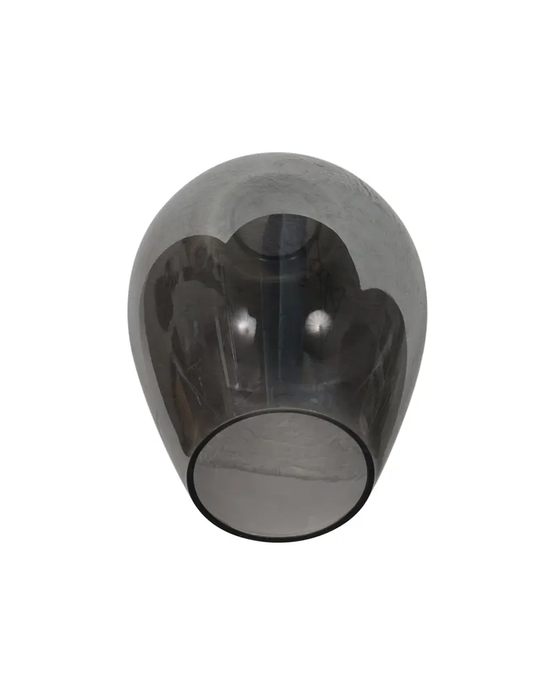 Drovia Deckenleuchte aus Glas und Metall, Ø 15 cm in Schwarz, Ansicht 9