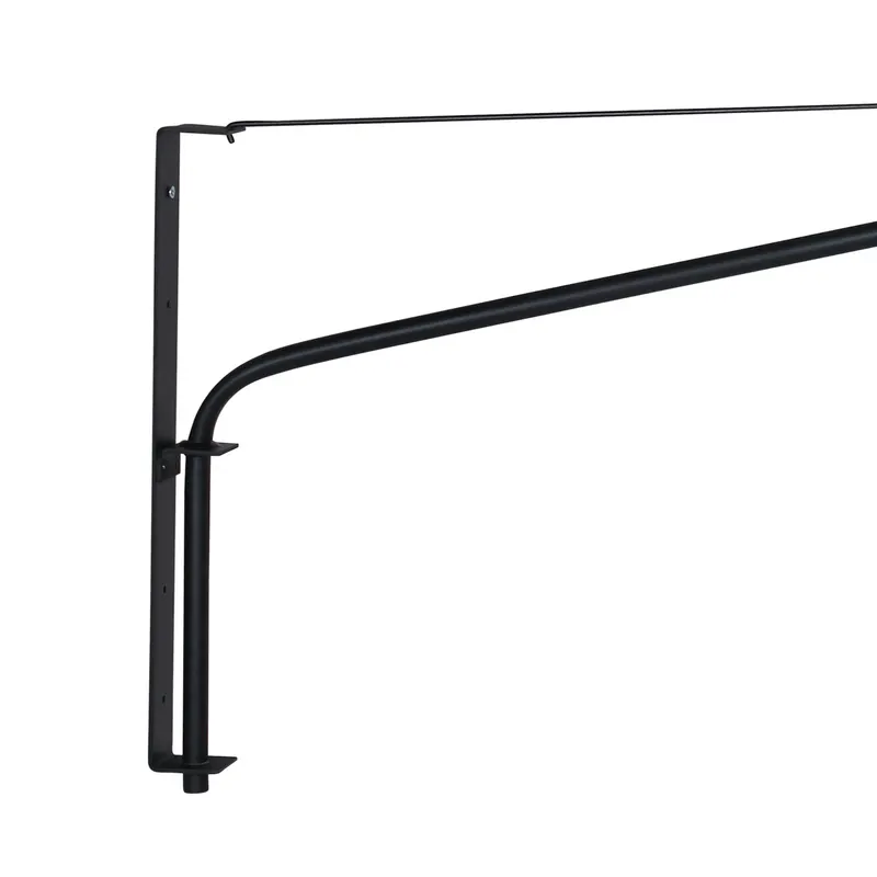 Steinhauer Elegant Classy Wandleuchte mit verstellbarem Arm in Schwarz, Ansicht 14