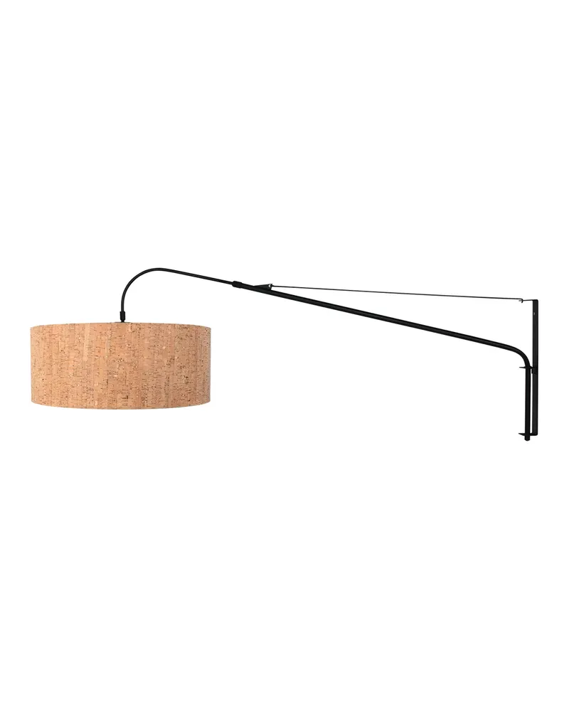 Steinhauer Elegant Classy Wandleuchte mit verstellbarem Arm in Schwarz, Ansicht 3