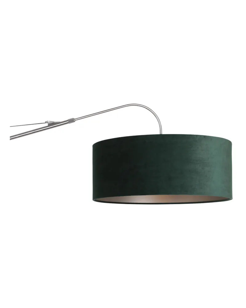 Elegant Classy Wandleuchte in Stahl mit extern dimmbarer E27-Fassung in Stahl, Ansicht 9