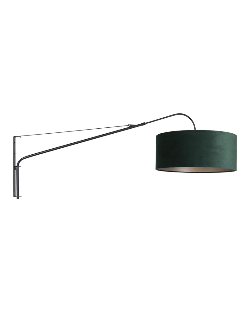 Steinhauer Elegant Classy Wandleuchte mit verstellbarem Lesearm, Schwarz in Schwarz, Ansicht 1