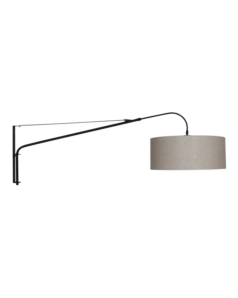 Elegant Classy Wandleuchte mit verstellbarem Lesearm, Grau