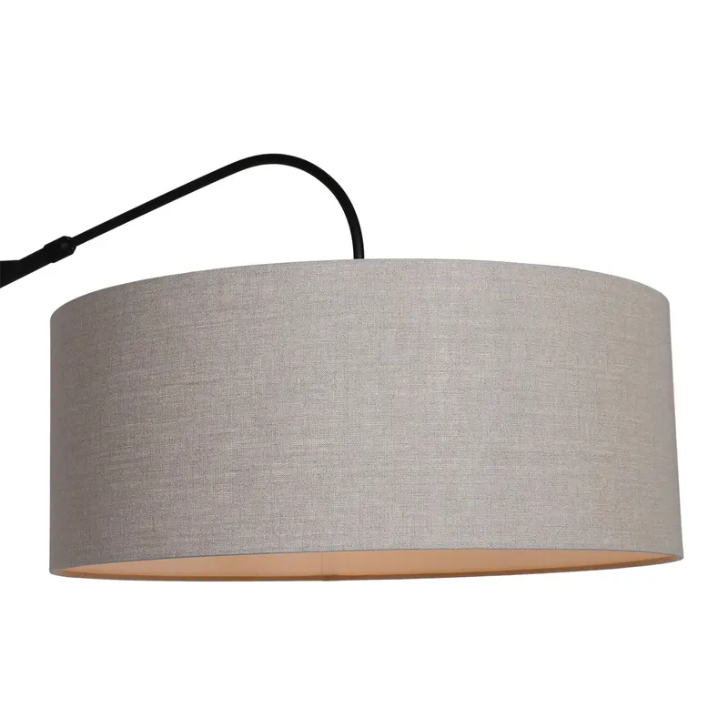 Steinhauer Elegant Classy Wandleuchte mit verstellbarem Lesearm in Stahl, Ansicht 10