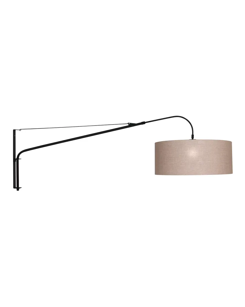 Steinhauer Elegant Classy Wandleuchte mit verstellbarem Lesearm in Stahl, Ansicht 2