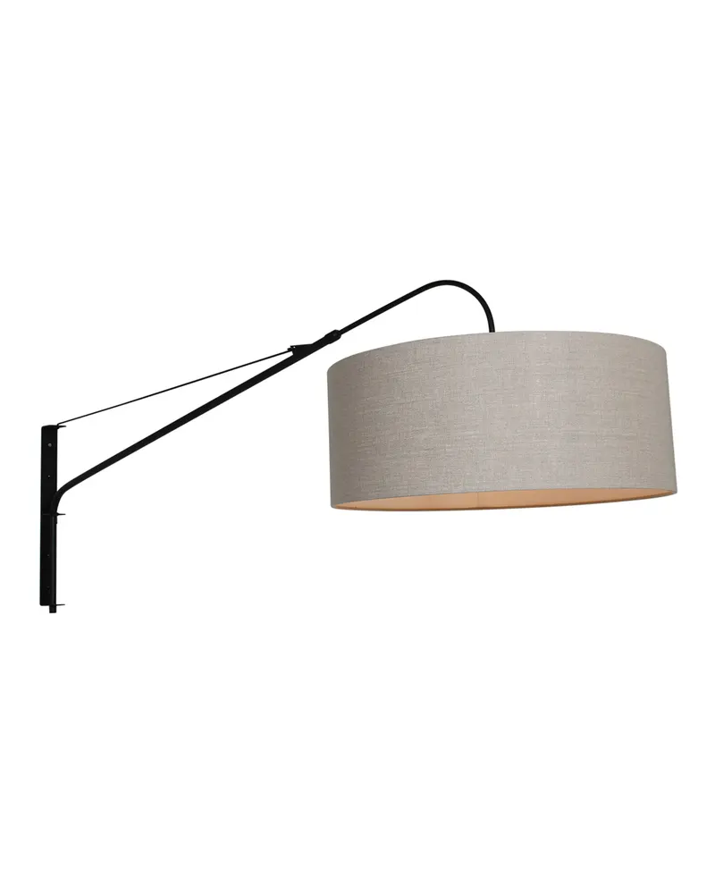 Steinhauer Elegant Classy Wandleuchte mit verstellbarem Lesearm in Stahl, Ansicht 3