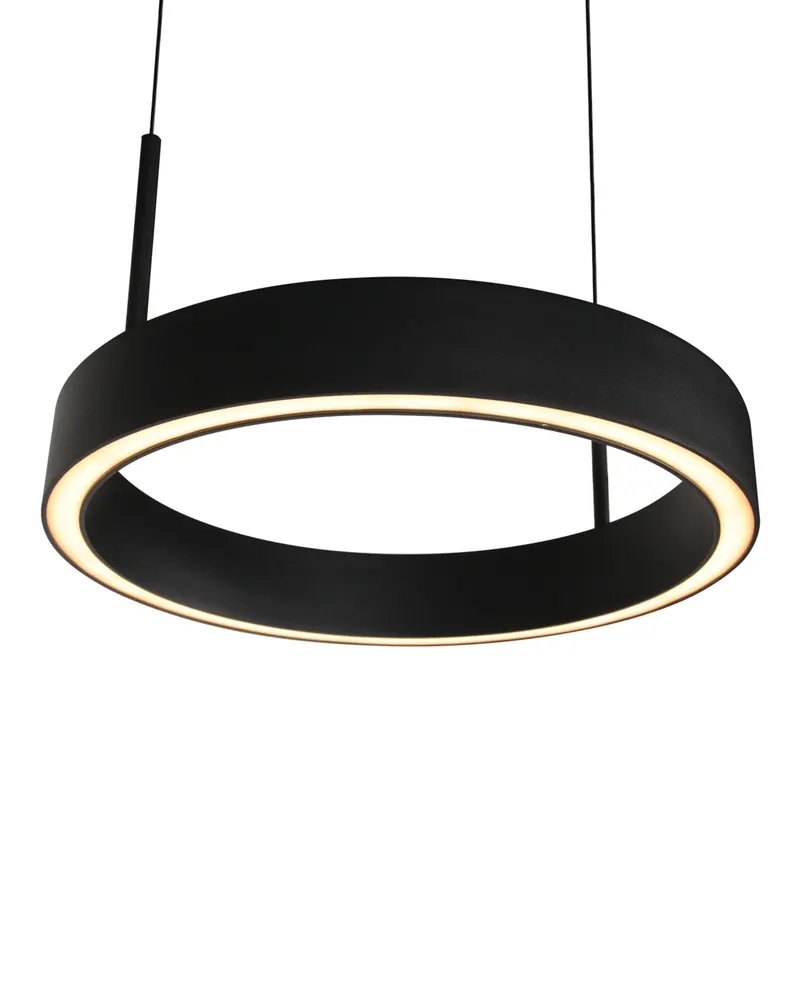 Mykty Pendelleuchte mit vier Lichtpunkten in Schwarz, Ansicht 5
