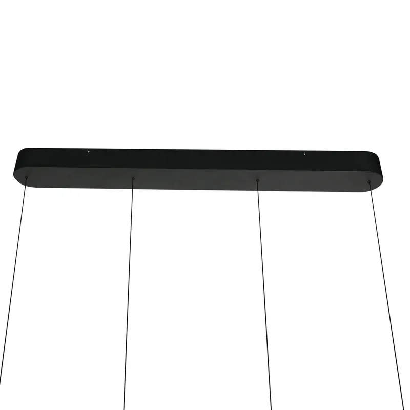 Mykty Pendelleuchte mit vier Lichtpunkten in Schwarz, Ansicht 7