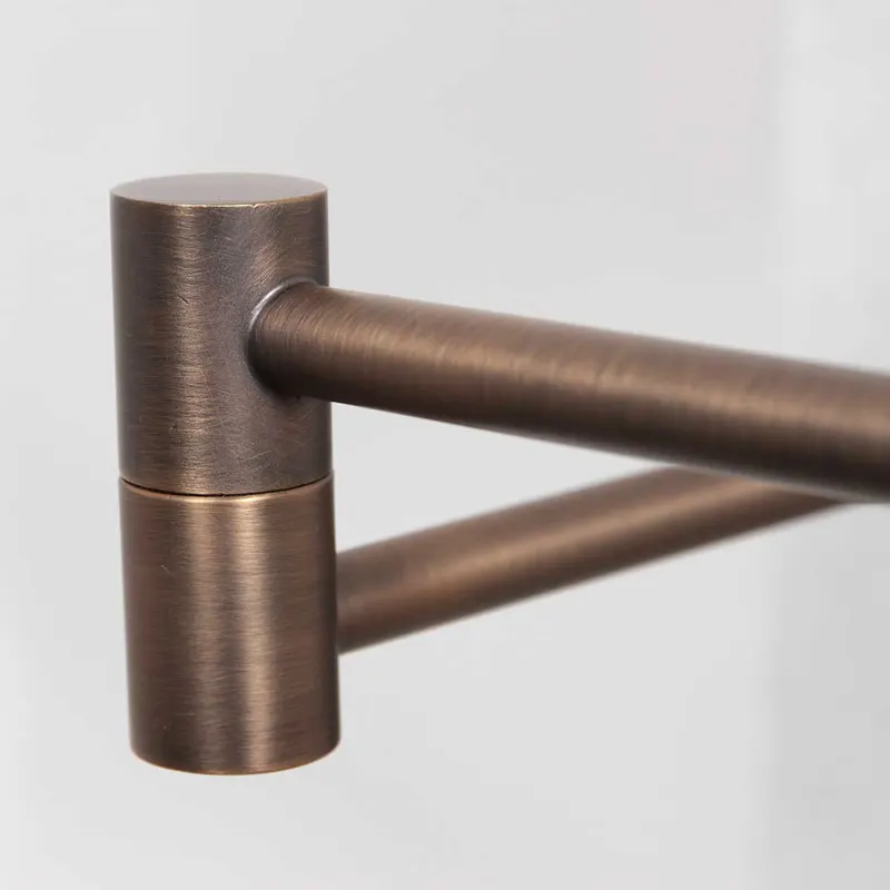 Retina Wandleuchte mit verstellbarem Arm und LED-Modul in Bronze, Ansicht 13