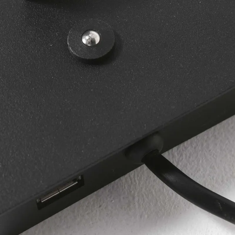 Retina Wandleuchte mit verstellbarem Arm und LED-Modul in Schwarz, Ansicht 6
