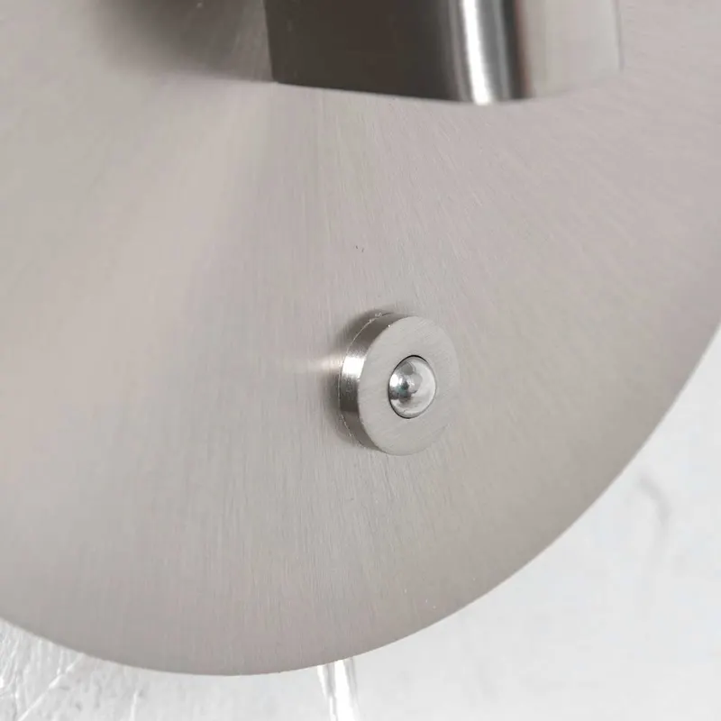 Steinhauer Exclusive Soleil Wandleuchte mit verstellbarem Lesearm in Stahl, Ansicht 12