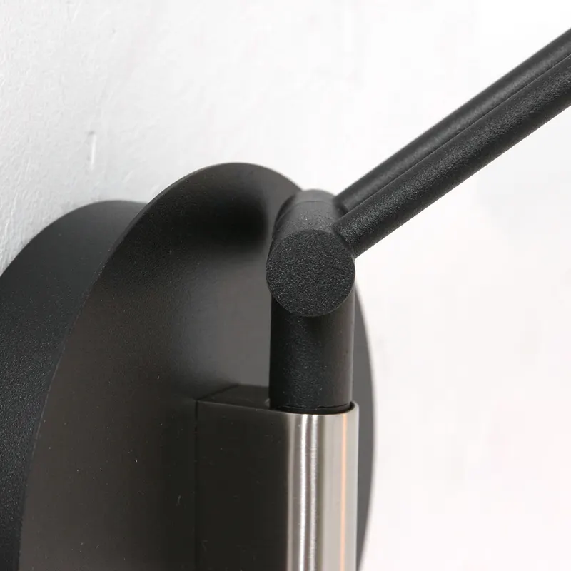 Steinhauer Exclusive Soleil Wandleuchte mit verstellbarem Lesearm in Schwarz, Ansicht 10
