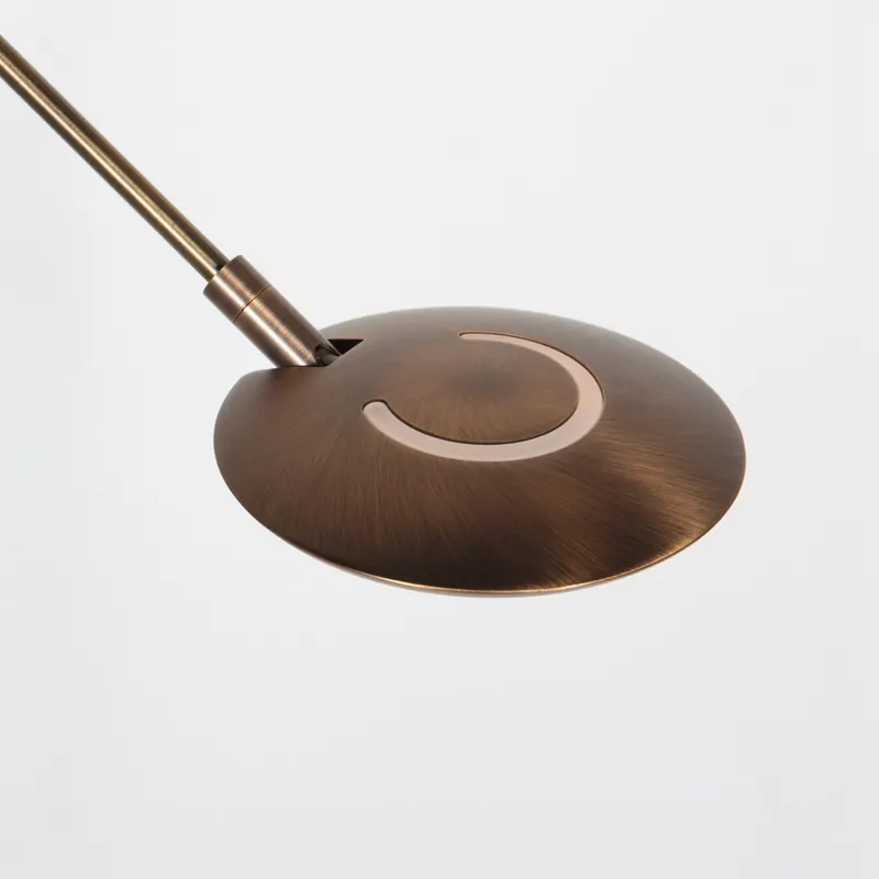 Zenith2 LED-Wandleuchte mit verstellbarem Lesearm in Bronze, Ansicht 8