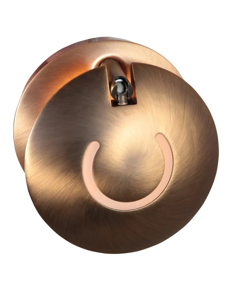 Zenith2 Wandleuchte mit schwenkbarem LED-Licht in Bronze, Ansicht 9