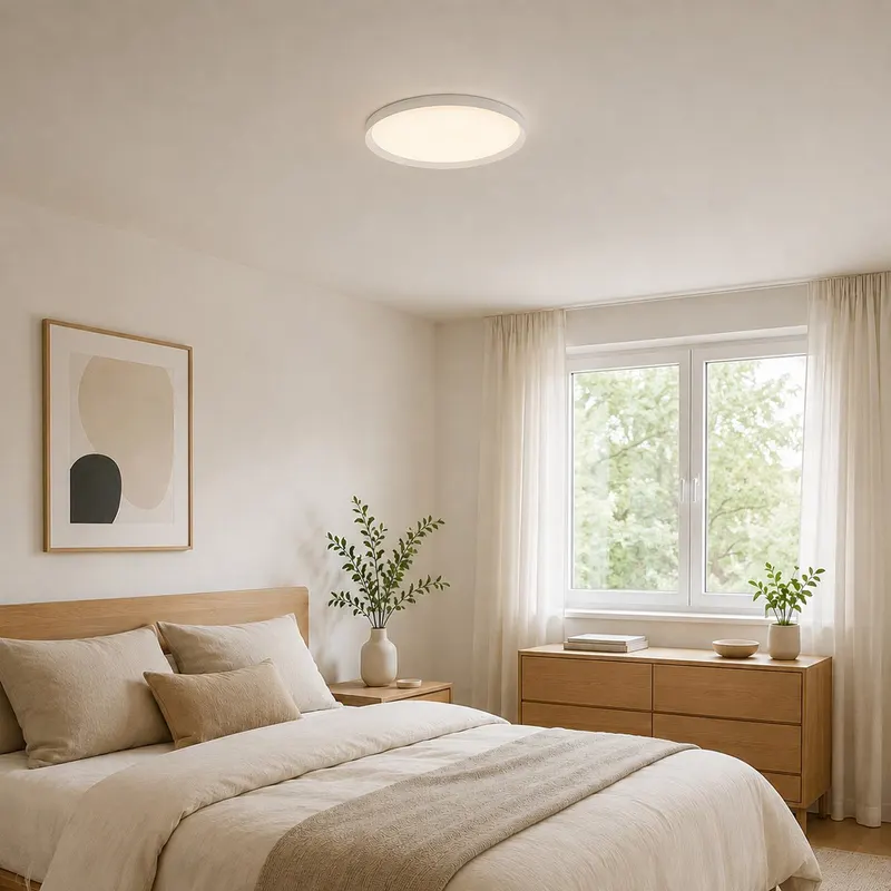 Steinhauer Flady LED-Deckenleuchte, Ø 40 cm in Weiß, Ansicht 15