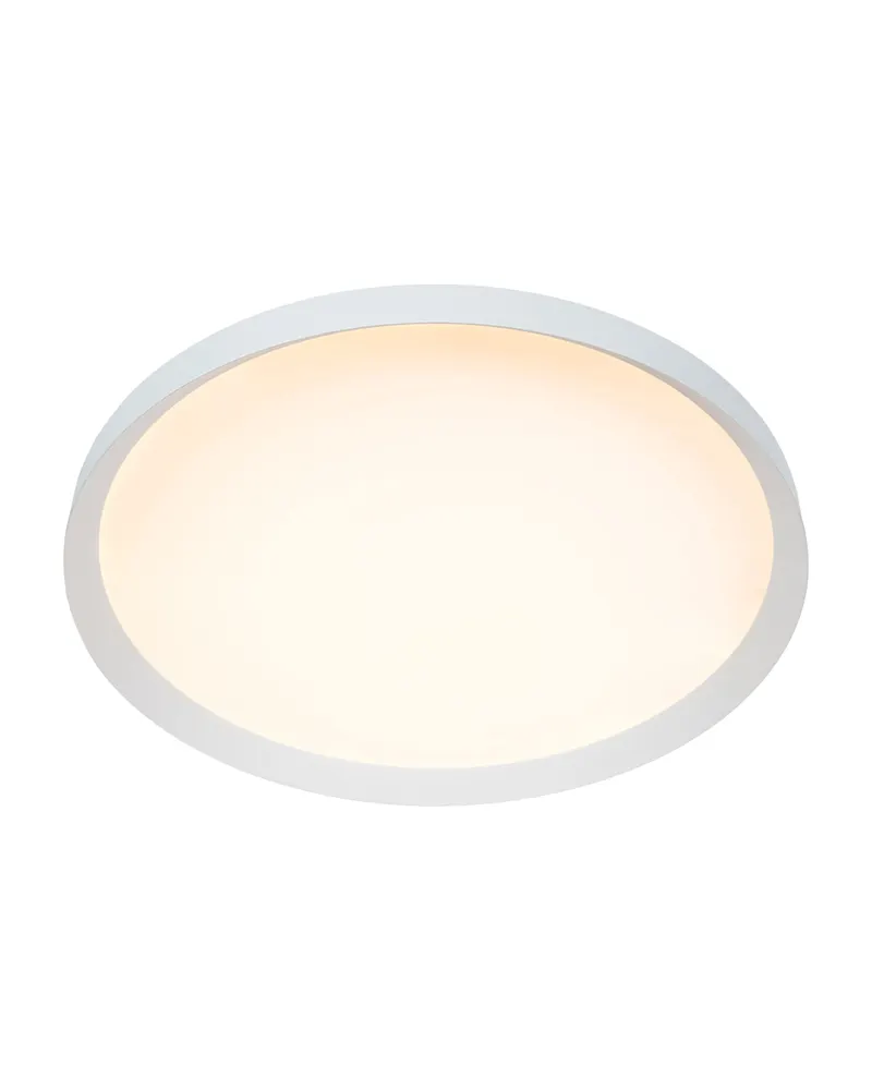 Steinhauer Flady LED-Deckenleuchte, Ø 40 cm in Weiß, Ansicht 4