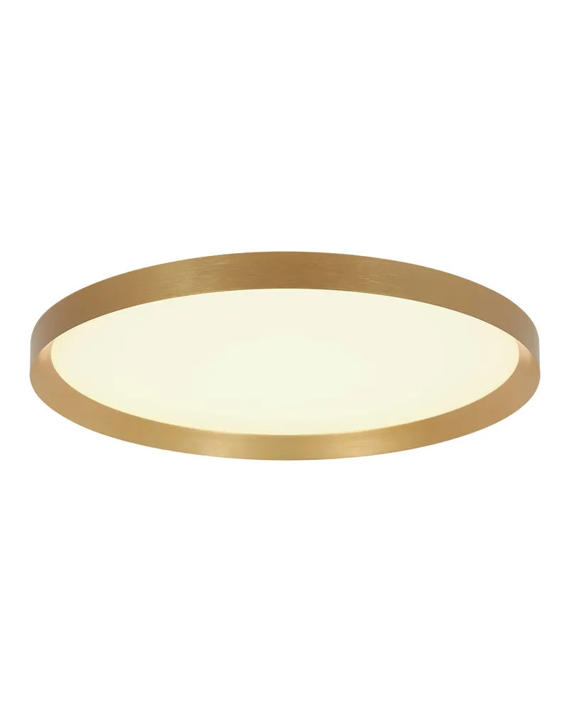 Flady LED-Deckenleuchte, Ø 50 cm, Gold