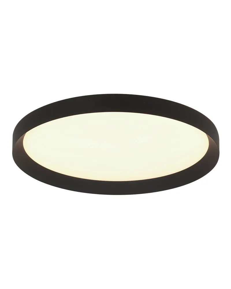 Steinhauer Flady LED-Deckenleuchte, Ø 50 cm in Weiß, Schwarz, Ansicht 1