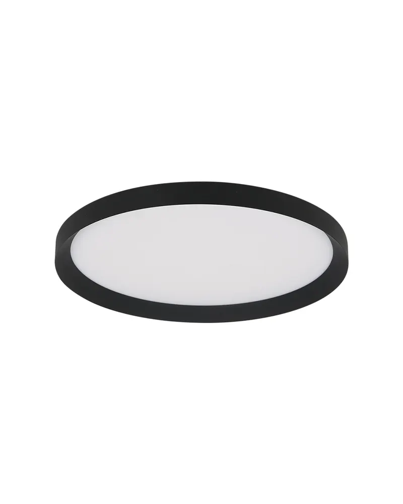 Flady LED-Deckenleuchte mit austauschbarem LED-Modul in Schwarz, Ansicht 2