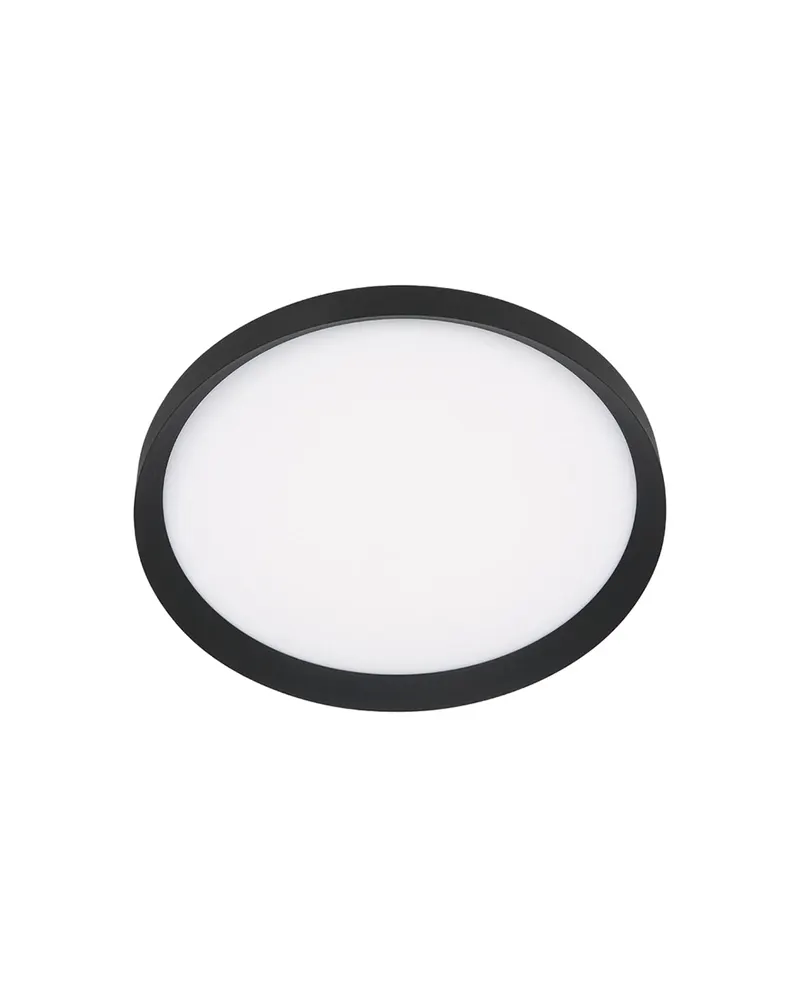 Flady LED-Deckenleuchte mit austauschbarem LED-Modul in Schwarz, Ansicht 4