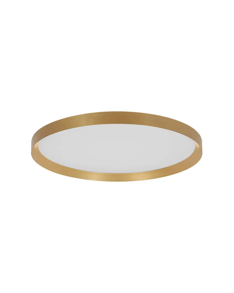 Flady LED-Deckenleuchte mit austauschbarem LED-Modul in Gold, Ansicht 3