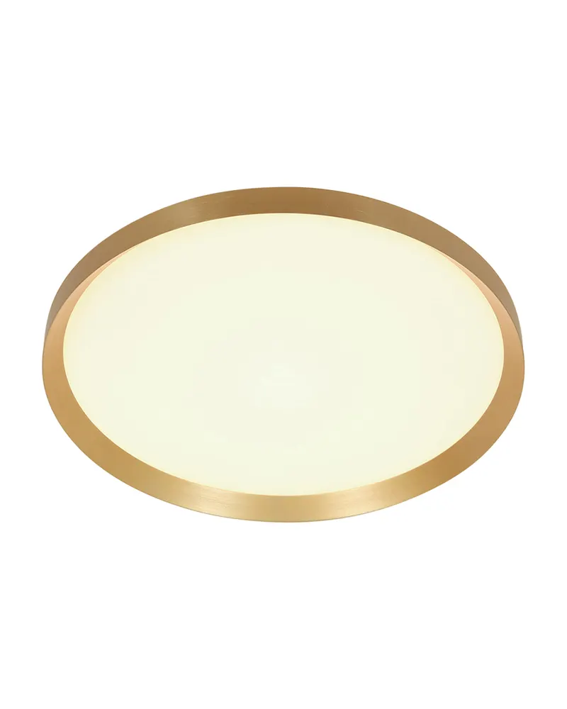 Flady LED-Deckenleuchte mit austauschbarem LED-Modul in Gold, Ansicht 4