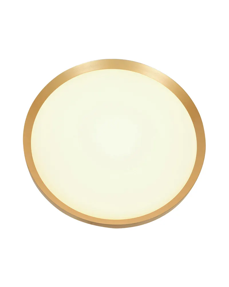 Flady LED-Deckenleuchte mit austauschbarem LED-Modul in Gold, Ansicht 8