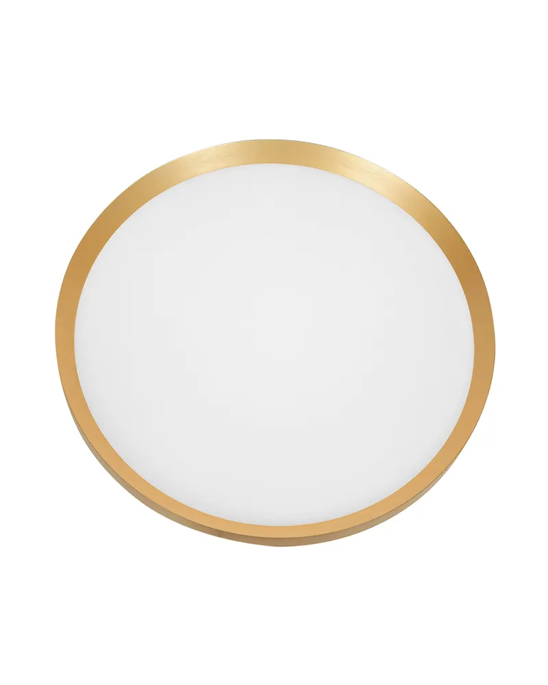 Flady LED-Deckenleuchte mit austauschbarem LED-Modul in Gold, Ansicht 9