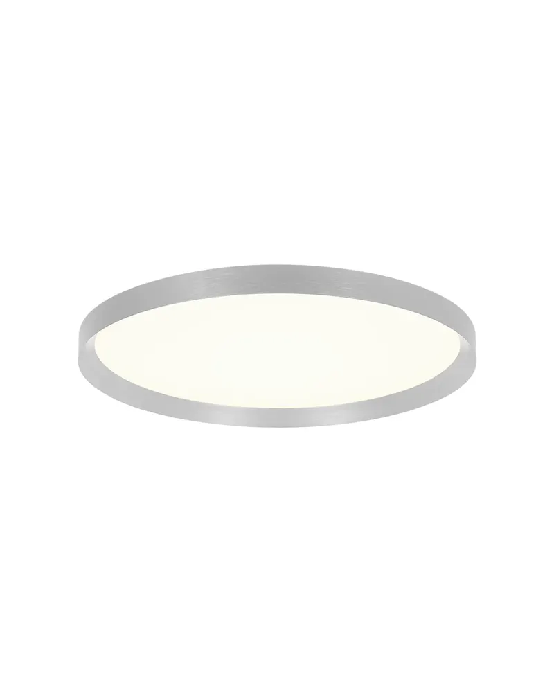 Flady LED-Deckenleuchte mit austauschbarem LED-Modul in Stahl, Ansicht 1