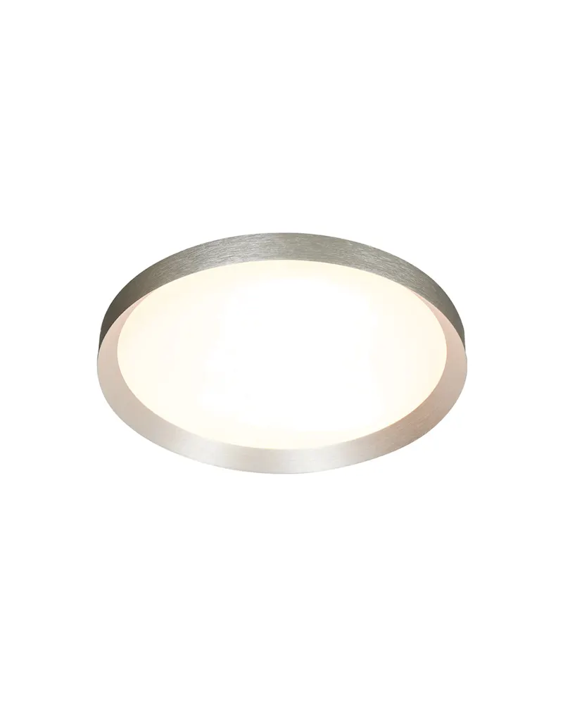 Flady LED-Deckenleuchte mit austauschbarem LED-Modul in Stahl, Ansicht 3