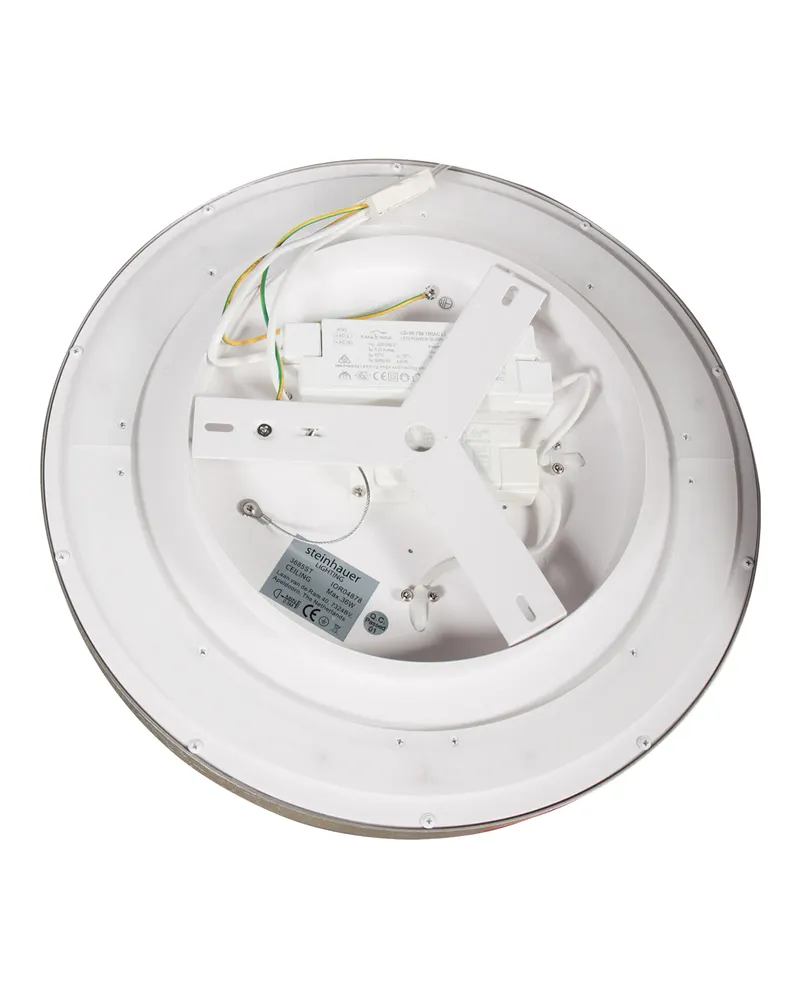 Flady LED-Deckenleuchte mit austauschbarem LED-Modul in Stahl, Ansicht 5