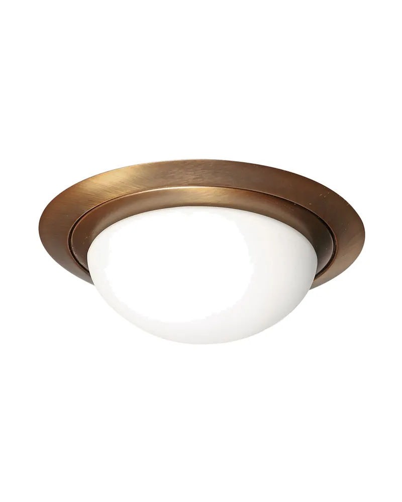 Ikaro LED-Deckenleuchte in Bronze und Weiß in Bronze, Ansicht 4