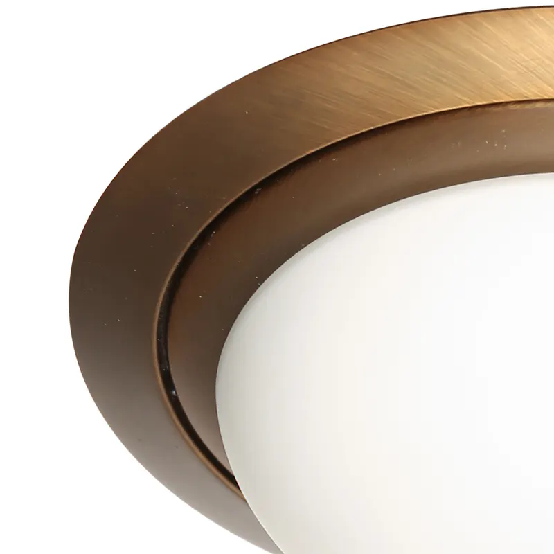 Ikaro LED-Deckenleuchte in Bronze und Weiß in Bronze, Ansicht 8